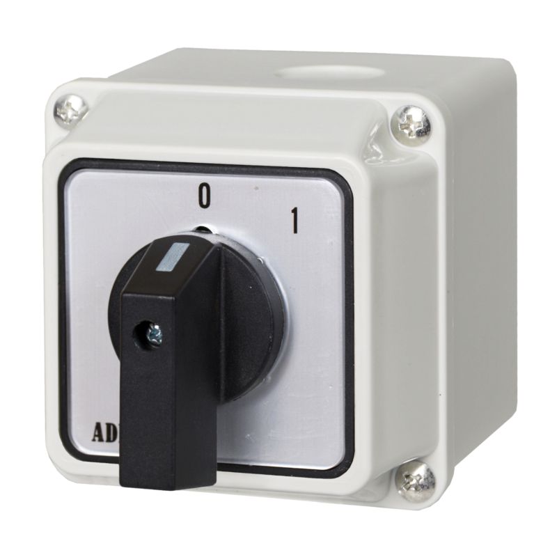 Łącznik krzywkowy tablicowy Adelid 0 1 3P 25A W Obudowie Ip65 Lo1 25 01 1 Szt