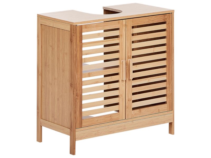 Szafka łazienkowa Missoula 60 cm Jasne drewno 1 szt.