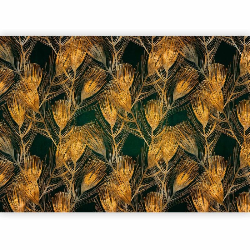 Fototapeta flizelinowa Artgeist 170 g/m2 wodoodporna Kwiaty zielona 450x315 (9 części) 10107ac rolka 1 szt
