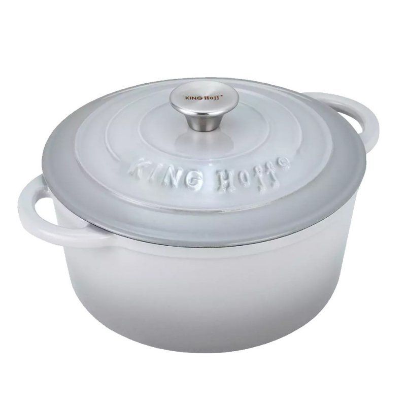 Emaliowany garnek żeliwny 21 cm Kinghoff kh-1520 1szt