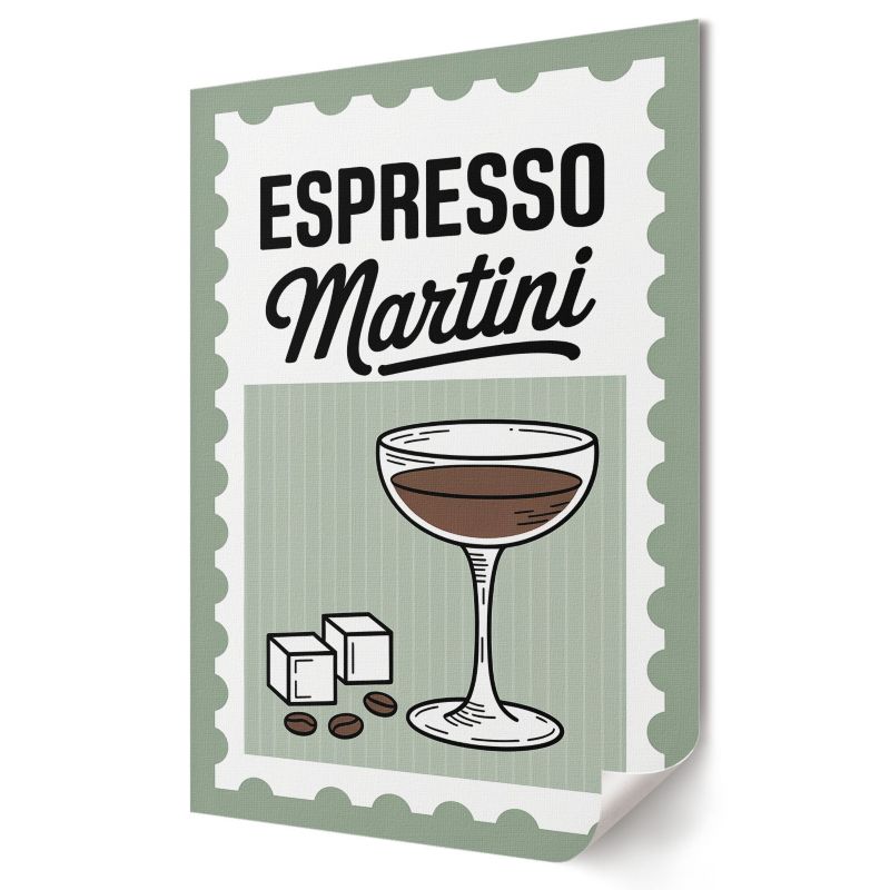 Plakat na ścianę Wallfluent Format A4 Espresso martini Studio Aurora Line 1 szt.