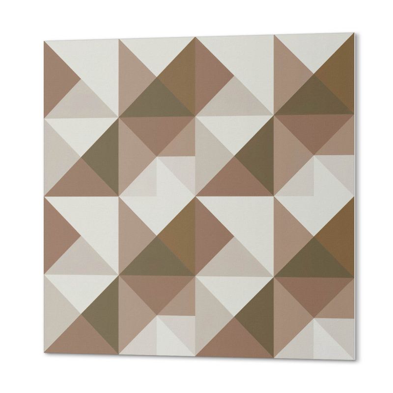 Paczka Kafelków Winylowych PCV ArtPrintCave 50x50 cm Geometria w trójkątach 4 szt.