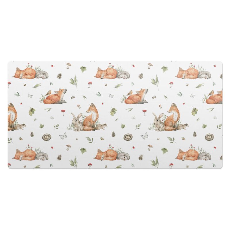 Mata ochronna na biurko Wallfluent 90x45 cm Leśne zwierzęta wzór 1 szt.