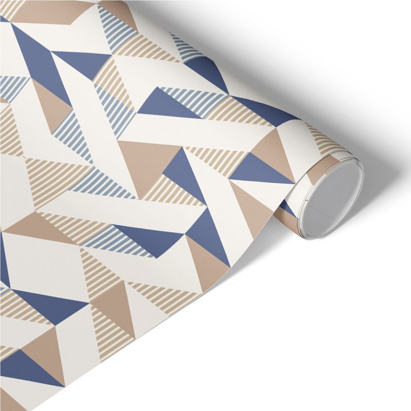 Folia Meblowa Tulup 50x100 cm Geometryczne desenie Do Sypialni I Garderoby 1 rol.