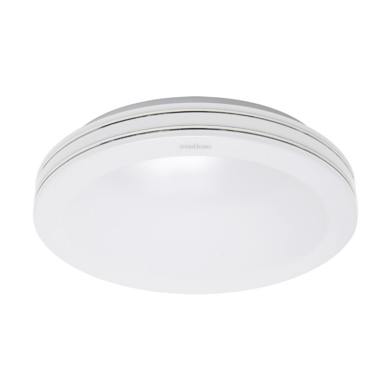 Plafon sufitowy nowoczesny Struhm Soleo biały LED 16W 4100K 1520lm łazienkowy IP44 wym: 10 x 35 x 35 cm tworzywo sztuczne - 1 szt.