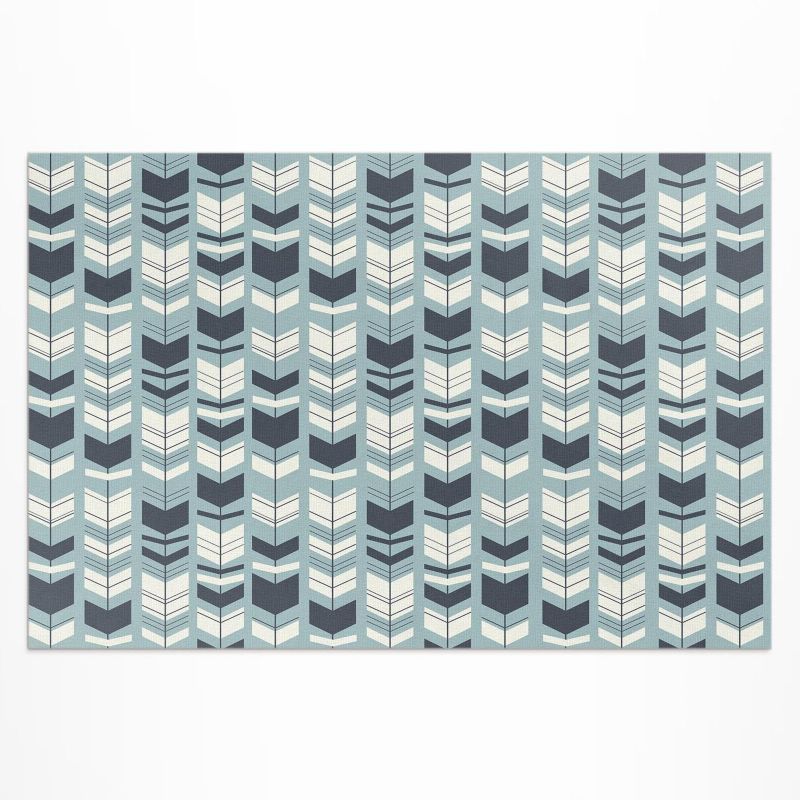 Balkonowy Dywan Winylowy UV Wallfluent 120x180 cm Boho strzałki wzór indiański 1 szt.