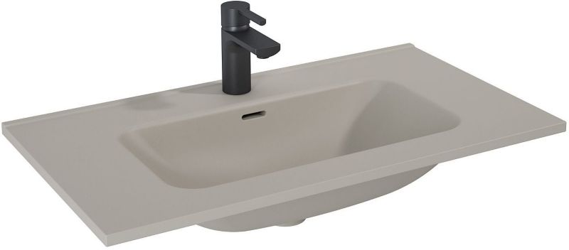 Umywalka meblowa Elita Skappa 80,8x46 cm prostokątna ceramika fume matt 1 szt.