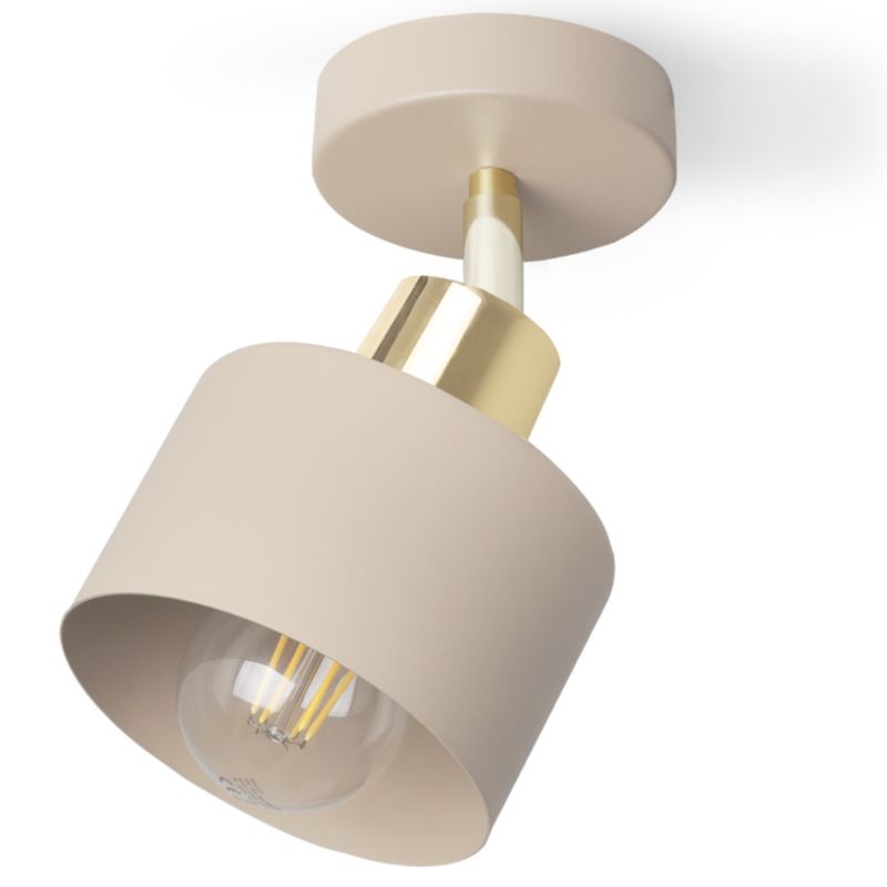 Lampa sufitowa wisząca Light Home LH Panta 1xE27 kaszmir/złoty 1szt.