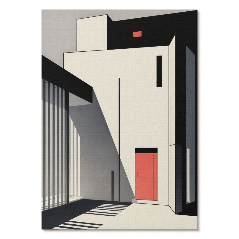 Obraz Plakat Canvas Tulup 59,4,x84 cm (A1) Minimalizm architektury Do salonu, biura, 1 szt.