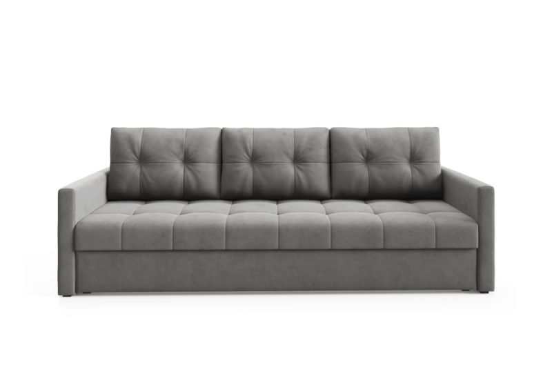 Sofa SOFELLO IVIO funkcja spania , rozkładana , velvet , welur Manila16 1szt.