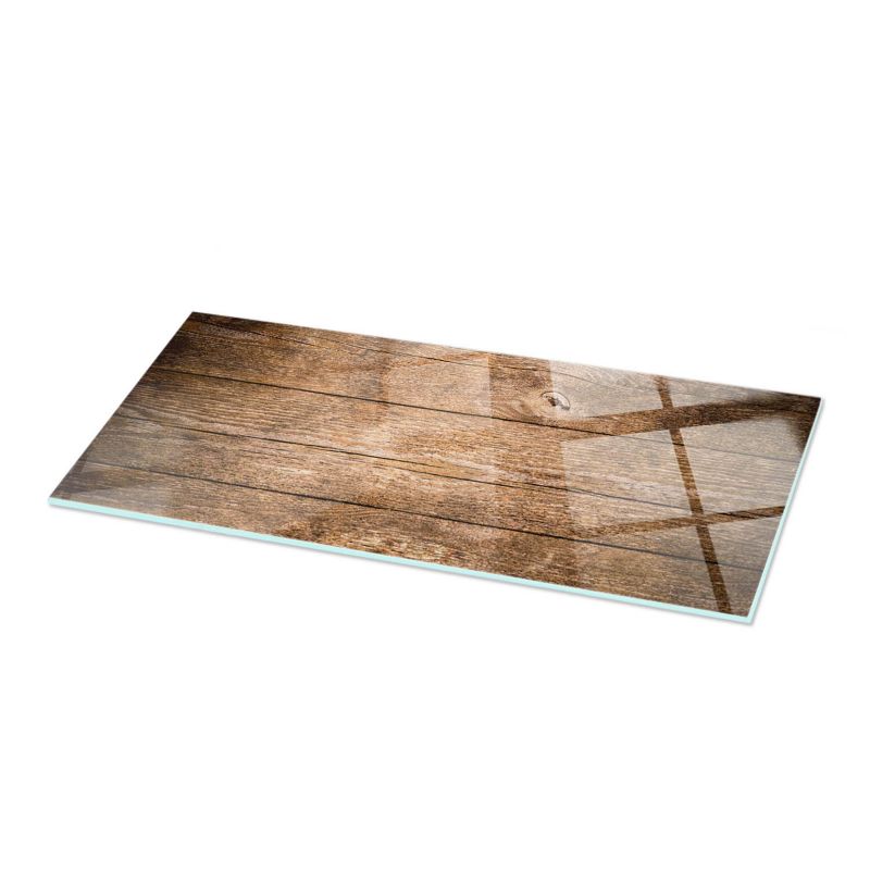 Blat Do Stołu ArtPrintCave 125x50 cm Struktura drewnianych desek Stół Jadalniany Kuchnia Nowoczesny Design 1 szt.