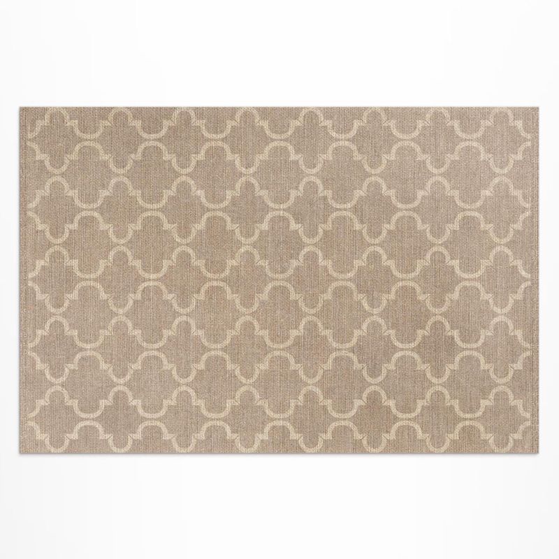 Winylowy Chodnik Zewnętrzny Wallfluent 140x210 cm Wzór marokański elegancki imitacja tkaniny 1 szt.