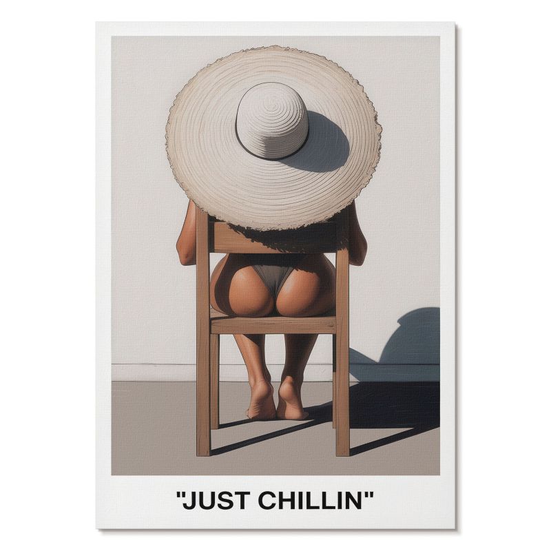 Plakat na Płótnie Tulup 29,7x42 cm (A3) Just chillin Do sypialni, salonu, biura 1 szt.