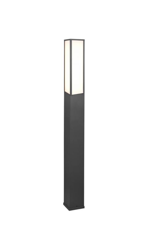 Lampa ogrodowa stojąca Trio Fuerte antracyt LED 15W 3000K 1700lm IP54 wym: 155 x 15 x 15 cm aluminium - 1 szt.