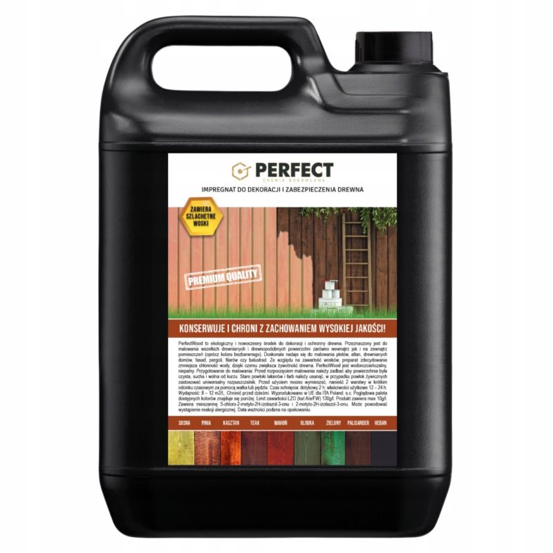 Impregnat do drewna Perfect Wood 5L Teak 1 szt.