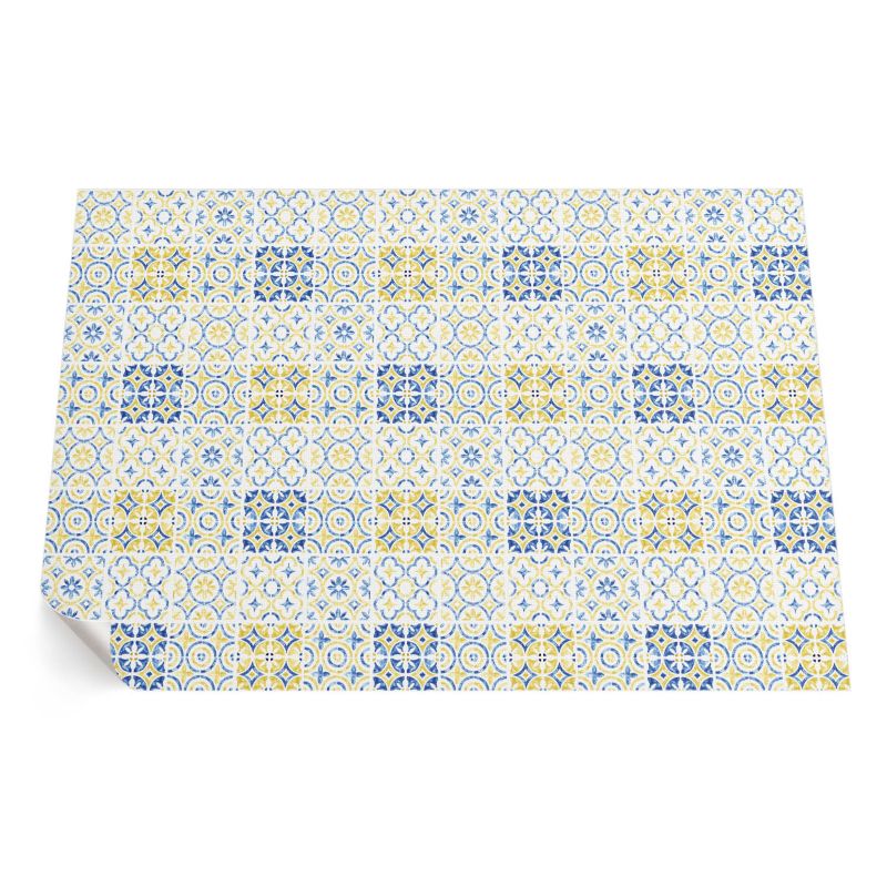 Dywan Winylowy Zewnętrzny ArtPrintCave 80x120 cm Hiszpańska mozaika wzorzyste kafelki 1 szt.