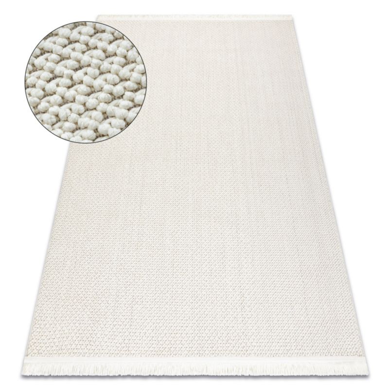 Dywan Nano RugsX 160x220 cm biały E290 1 szt.