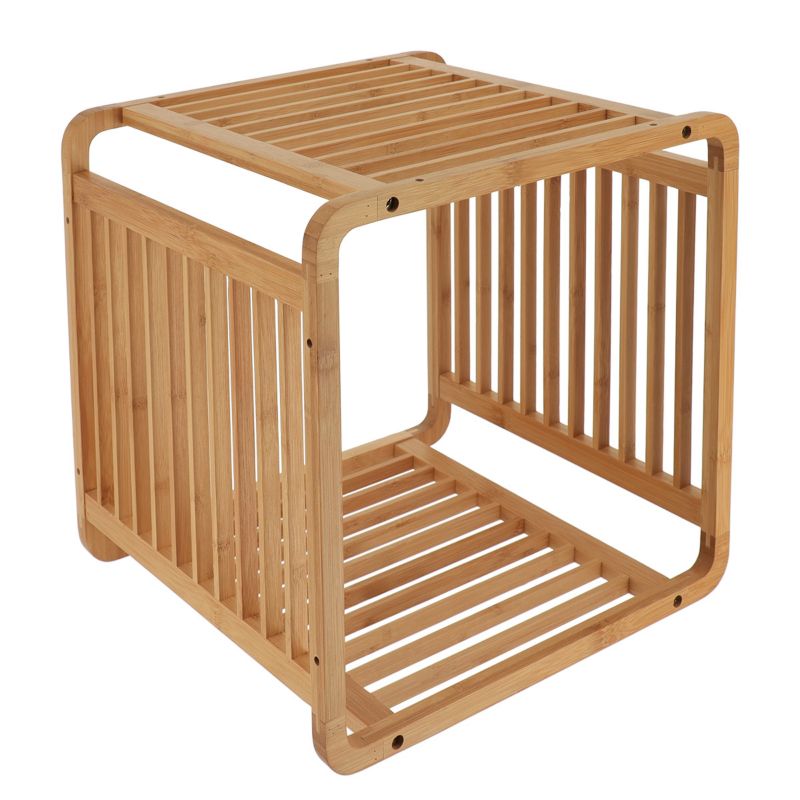 Półka modułowa Cube natural bambusowa Tendance brąz 33 cm 1 szt.