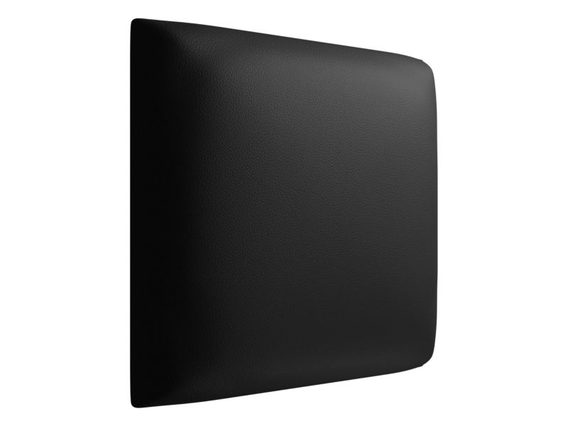 Panel tapicerowany MIRJAN 24 Pag 30x30 czarna ekoskóra 1 szt.