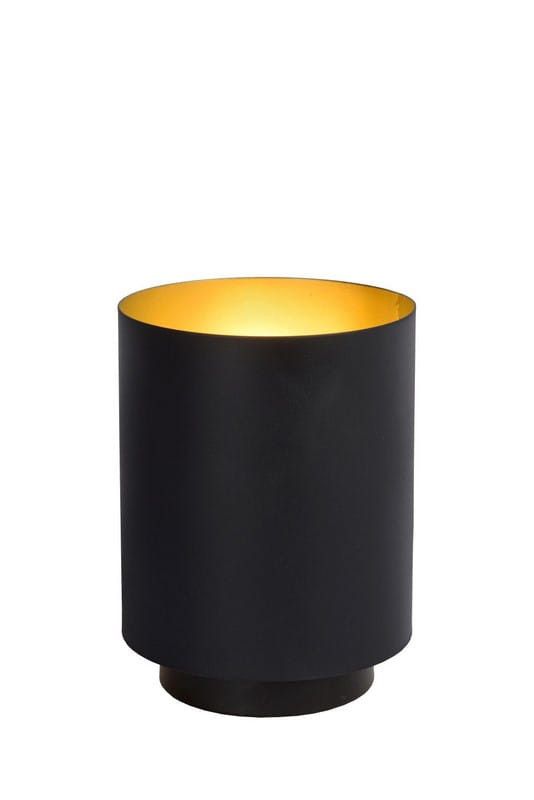 Lampa stołowa Lucide Suzy czarno-złota 1 x E14 x 40W IP20 wym: 16 x 12 x 12 cm metal - 1 szt.