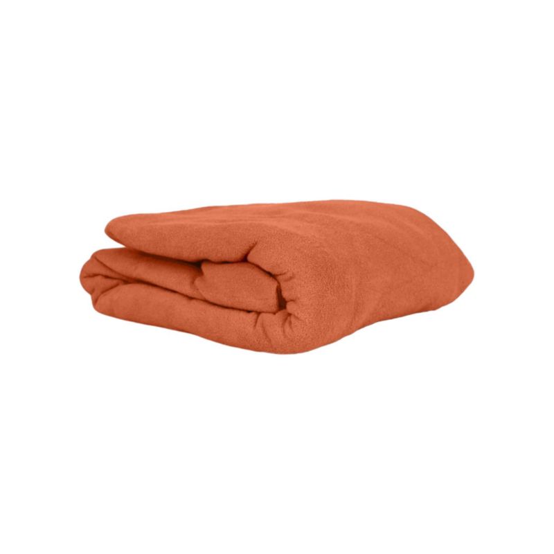 Prześcieradło gumka jersey KAM-POL bawełna premium 100x210 ceglany 1 szt.