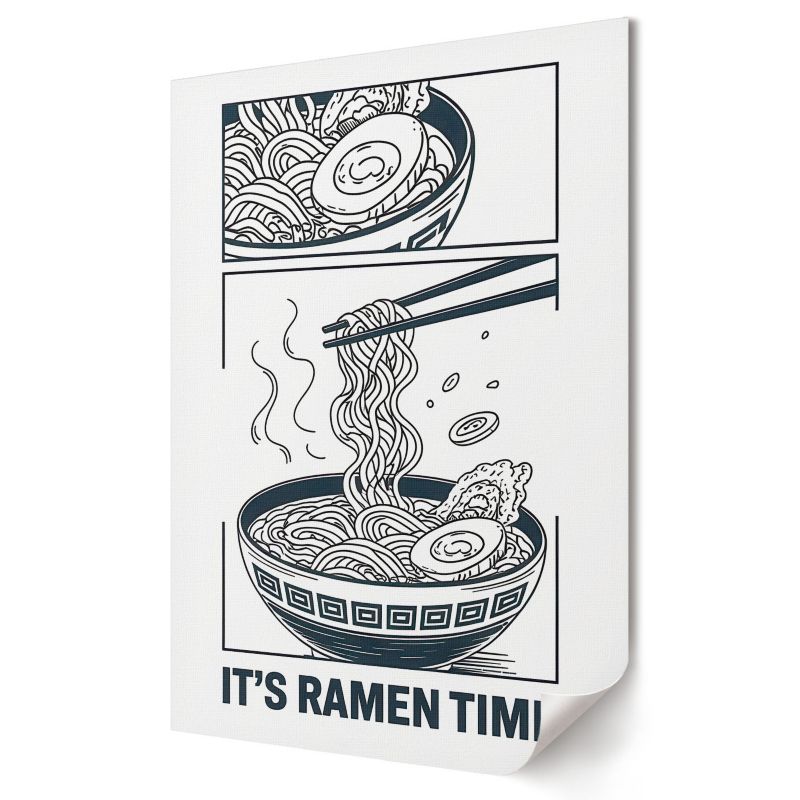 Plakat na ścianę Wallfluent Format A3 Ramen komiks Formacja Artystyczna 3 Steps 1 szt.