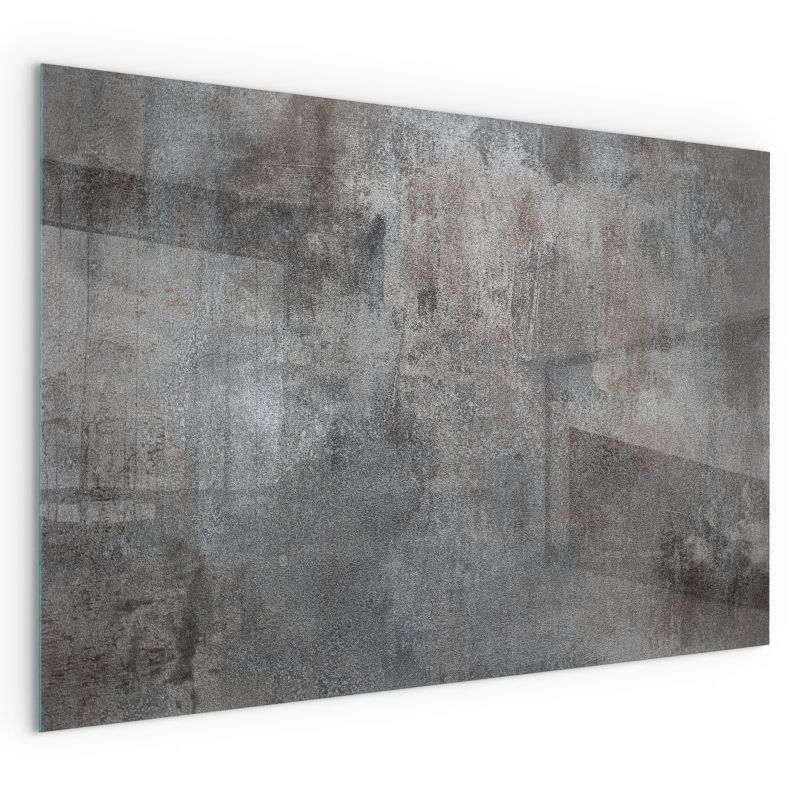 Szklana Podkładka Pod Kominek Prostokąt Wallfluent 120x80 cm Faktura surowego materiału 1 szt.