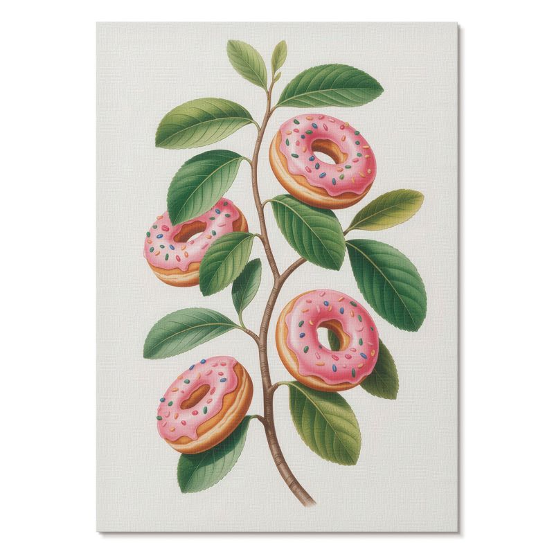 Plakat na Płótnie Tulup 59,4,x84 cm (A1) Pączki gałązka Do kuchni, salonu, biura 1 szt.