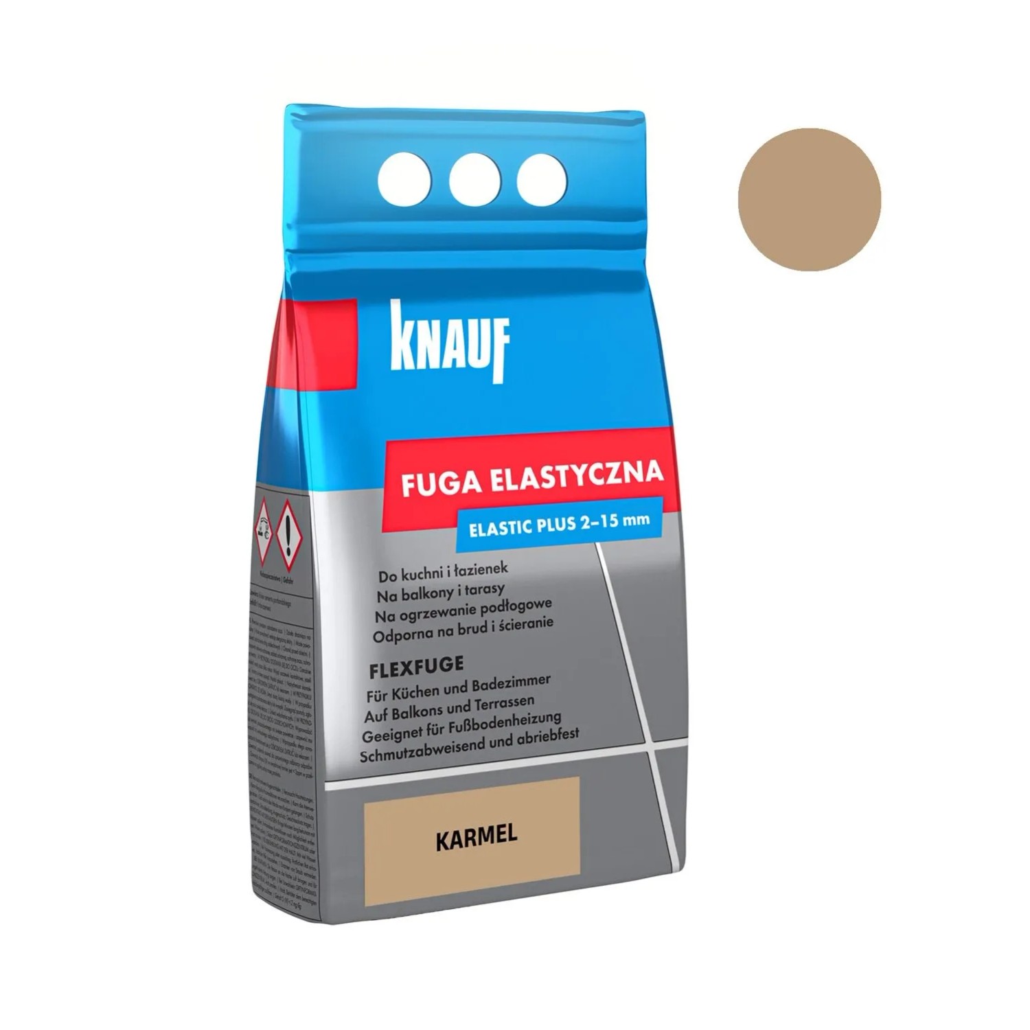 Knauf Fuga elastyczna karmel 4 kg