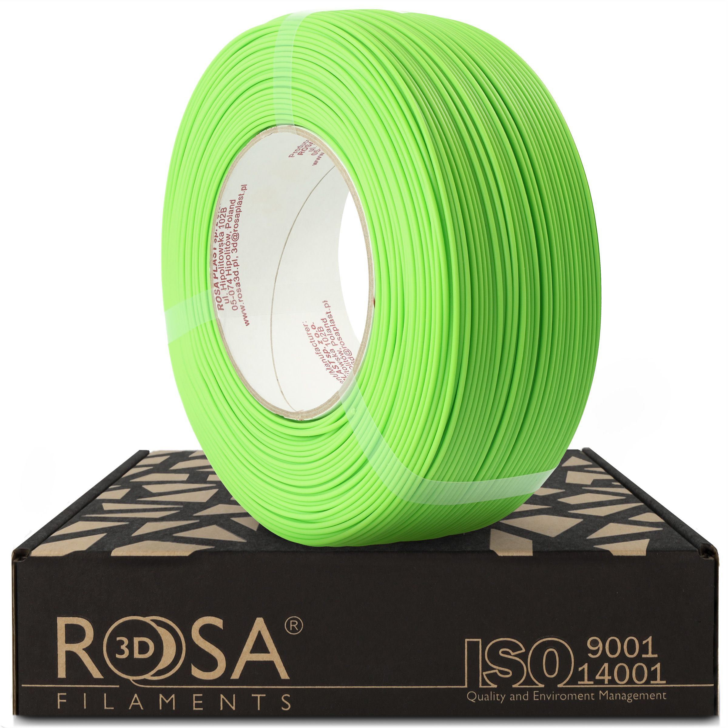 FILAMENT 3D ReFill PLA Starter Lime Green (Refill 1kg / 1.75mm)