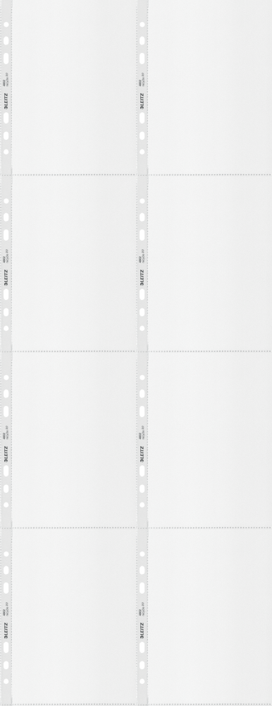 8x Koszulki groszkowe Leitz Recycle, A5, 100μm, 25 sztuk, transparentny