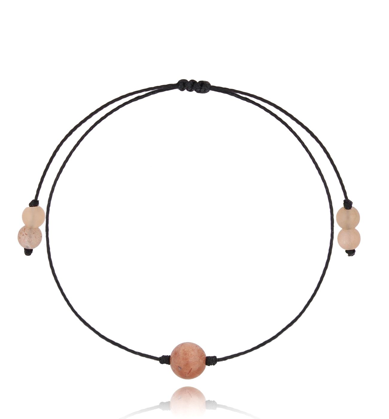 Bransoletka z kamieniami słonecznymi Birthstones BGL0737