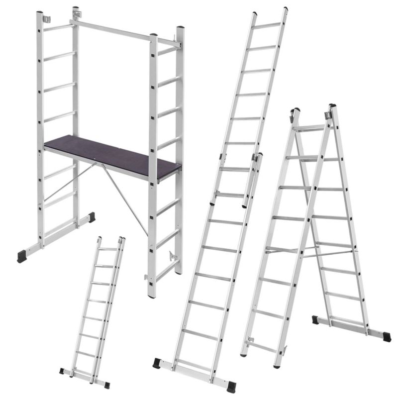 Rusztowanie Drabinowe KADAX Aluminiowe 370cm 1 szt.