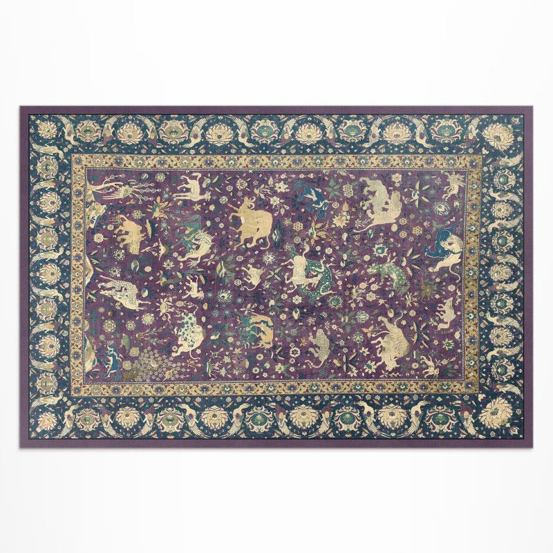 Balkonowy Dywan Winylowy UV Wallfluent 140x210 cm Antyczne jedwabne zwierzę 1 szt.