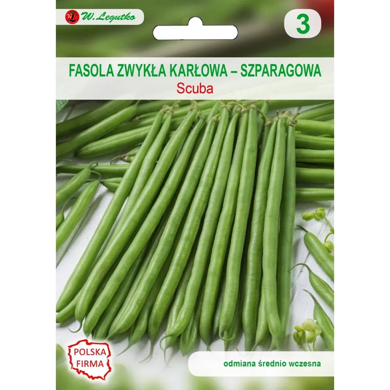 Fasola szparagowa Cropper Teepee 35,00g