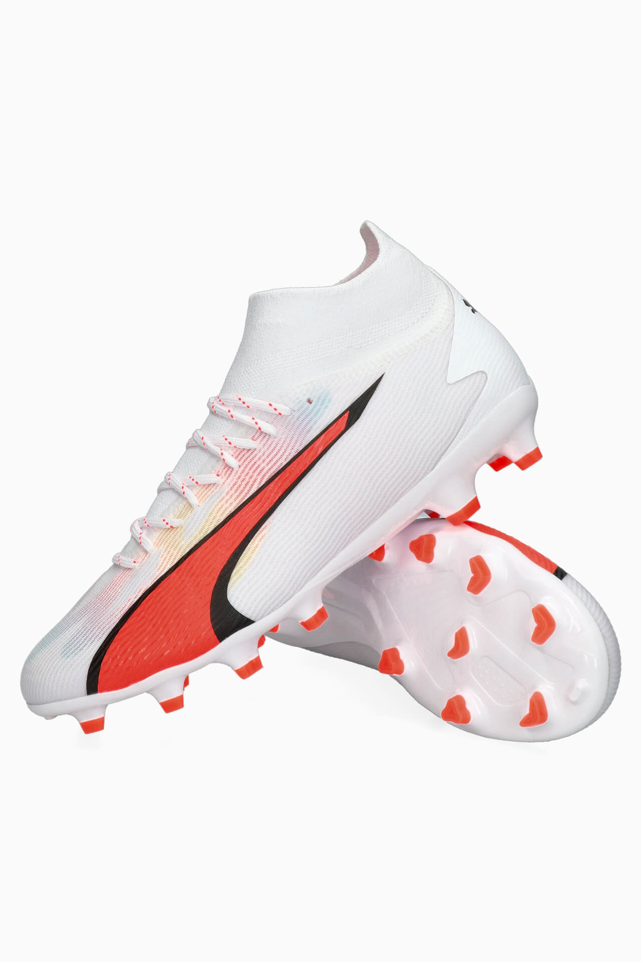 Korki Puma Ultra Pro FG/AG Junior - Biały