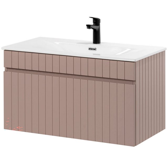 COMAD Szafka ICONIC ROSE z umywalką meblową SKY 80 cm