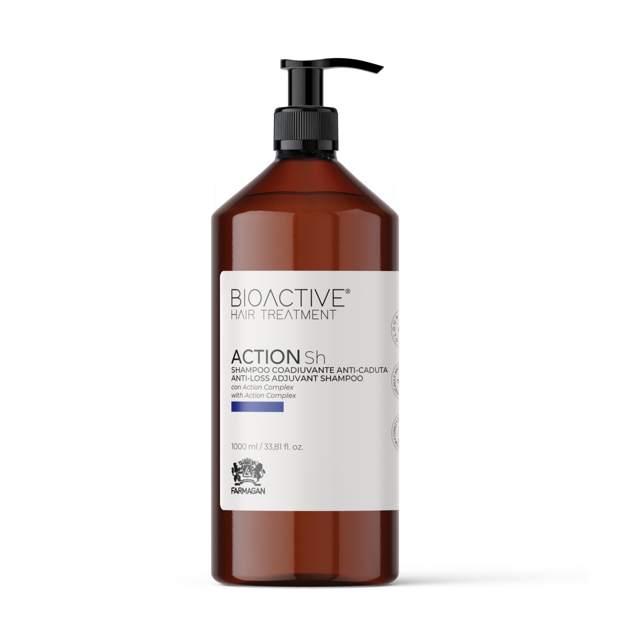 FARMAGAN ACTION Wzmacniający szampon do włosów 1000ml