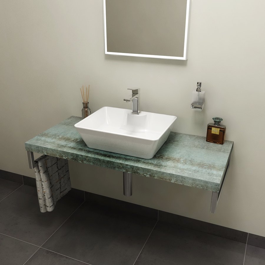 Darmowa Dostawa - Blat 90x49.5 cm grafit Sapho Avice AV096