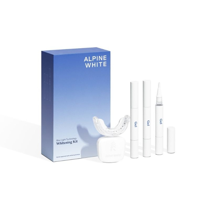 Alpine White Whitening Kit Zestaw do wybielania zębów z lampą LED