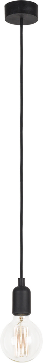 Nowodvorski Lighting Silicone Black lampa wisząca czarna 6404