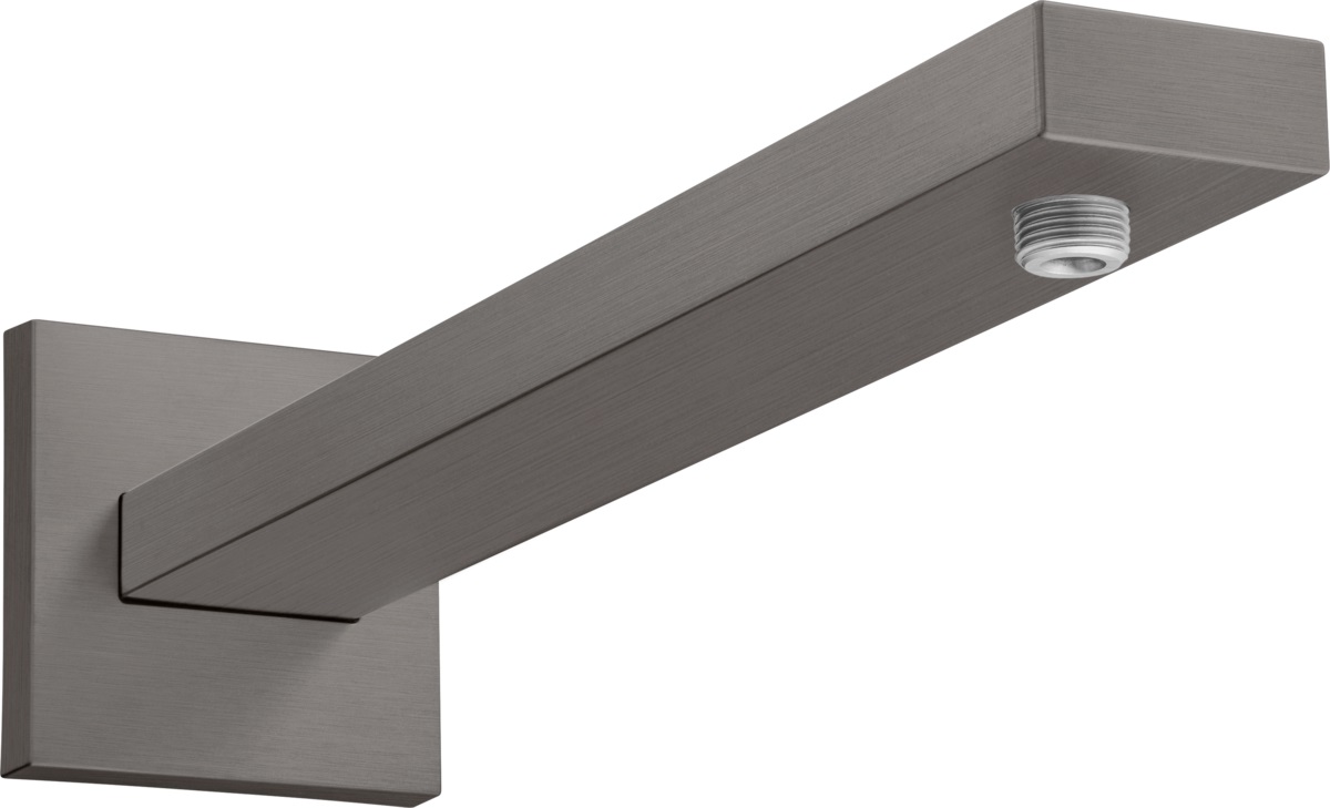 Hansgrohe ramię prysznicowe ścienne czarny chrom szczotkowany 27694340 - Wysyłka w 24h