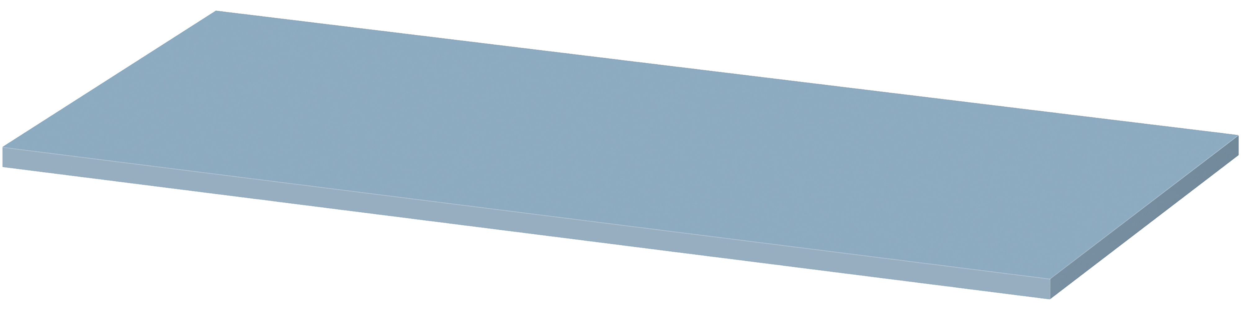 Cersanit Larga blat 100 cm niebieski S932-032