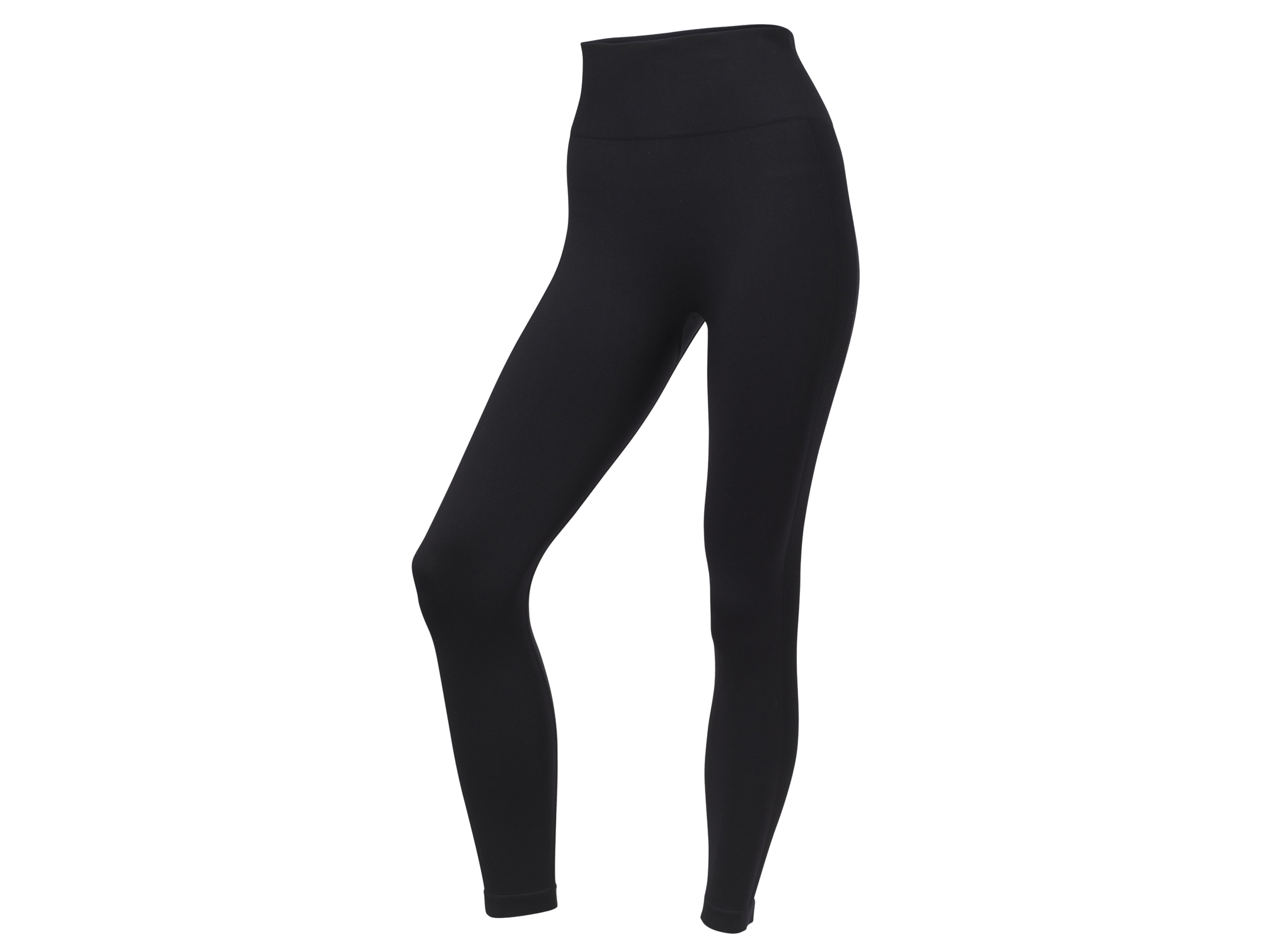 Crivit Legginsy funkcyjne damskie z wysokim stanem, z efektem push-up Czarny, S36/38