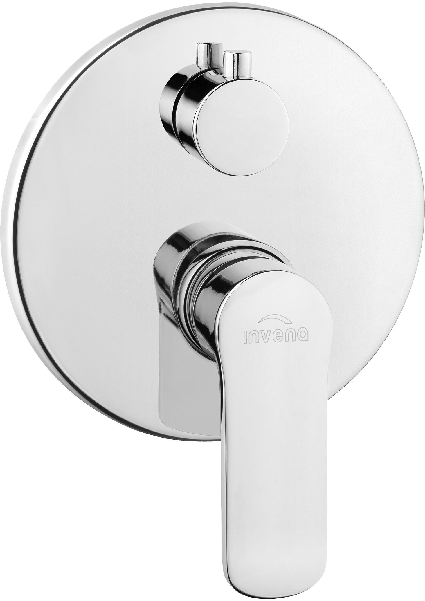 Darmowa Dostawa - Bateria wannowo-prysznicowa podtynkowa chrom Invena Siros BP90CO2