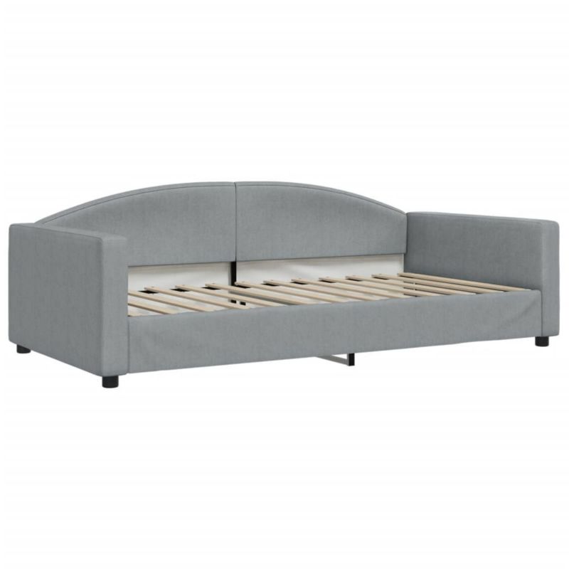 Łóżko dzienne WaszeMeble 100x200 cm jasnoszara WM-354116 1 szt.