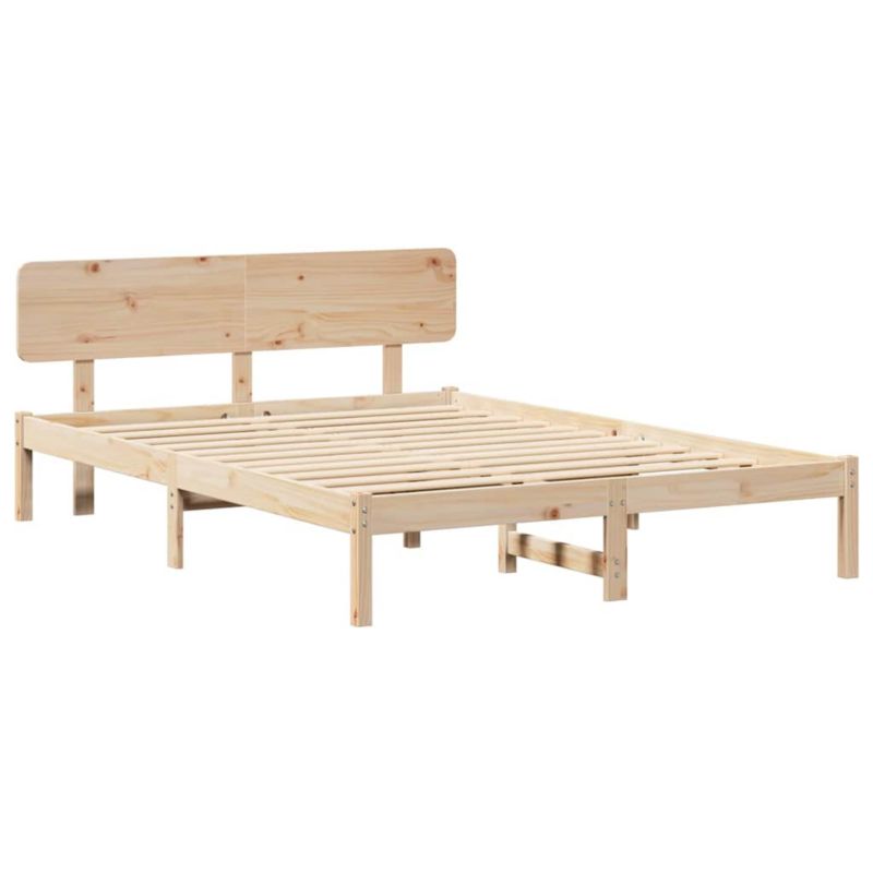 Rama łóżka WaszeMeble 160x200 cm Naturalny sosna WM-872098 1 szt.