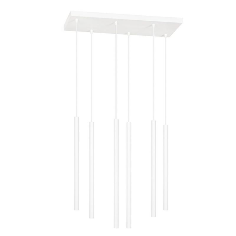 Żyrandol Emibig Selter biały wym: 120 x 59 cm 6xG9 x 8W 1 szt.