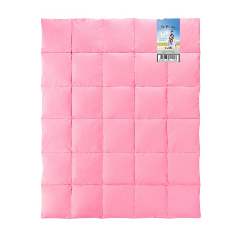 Kołdra AMZ Mr. Pillow puch 135x200 cm Ciepła Różowy 1 szt.