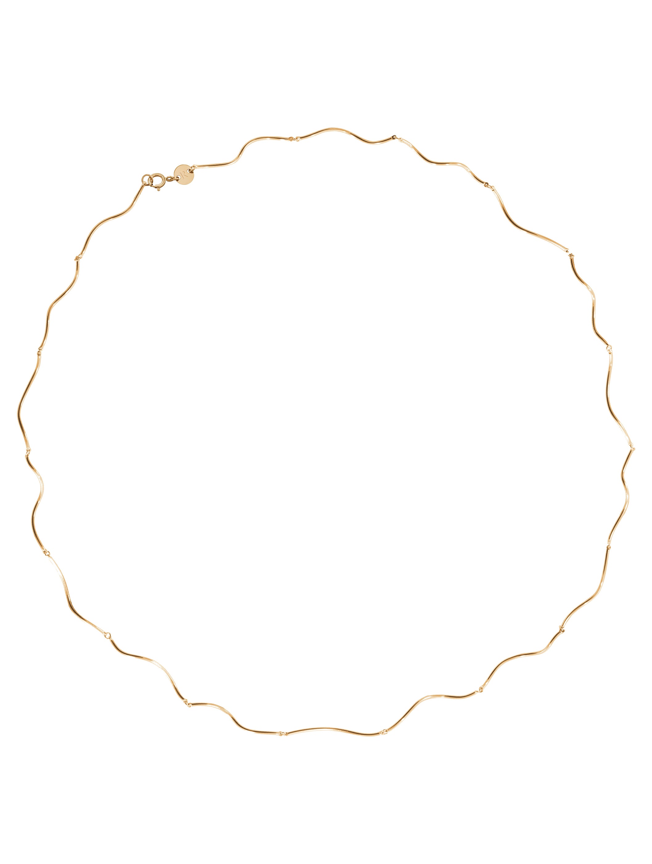 Vento Necklace N°1 - naszyjnik z autorskim, oryginalnym splotem., 47